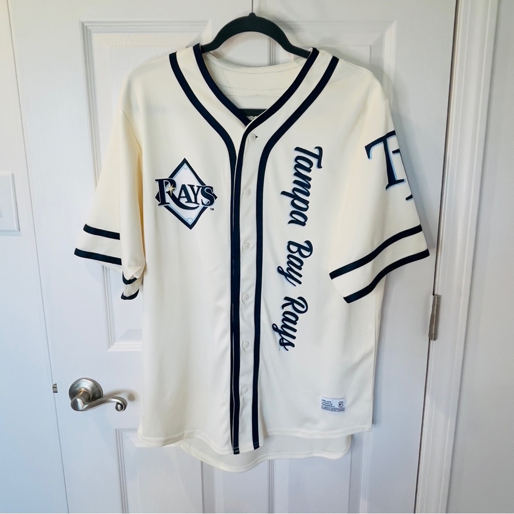 Tampa Bay Rays MLB Baseball Jersey Genuine Merchandise Sports Allstars Shirt